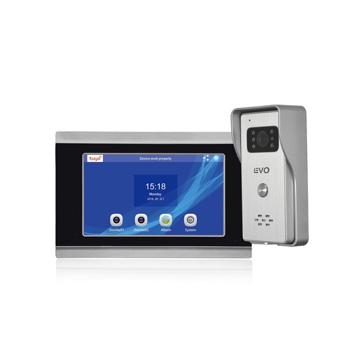 [LVCITMONWF] Timbre Video Portero Citofono Monitor WIFI LEVO