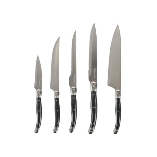 [SIMCUMAR-BK] Set Cuchillos 5 pcs Paris Acero Inoxidable Simplit
